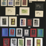 Year 9 printing making display