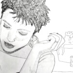 Zosia (Year 11) Pencil on paper