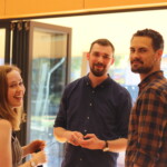 2013 alumni Giselle, Josh, and Friday.