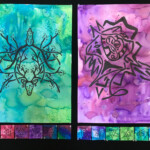 Ashleigh (Yr11) mixed media on paper