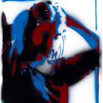 Amie (Snr Art) stencil spray paint